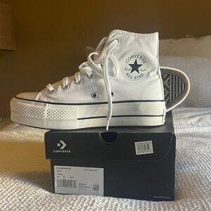 Converse Women's White High-Top Sneakers
